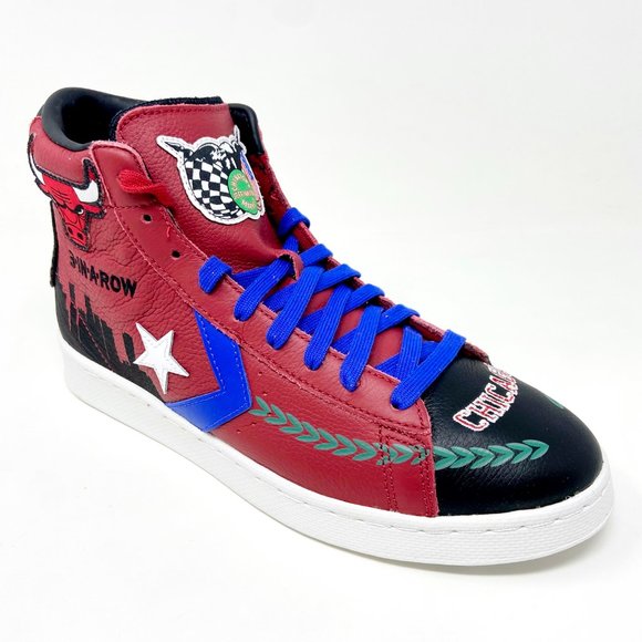 Converse ChinaTown Market Pro Leather Hi Chicago Bulls Mens 171241C - Picture 2 of 6